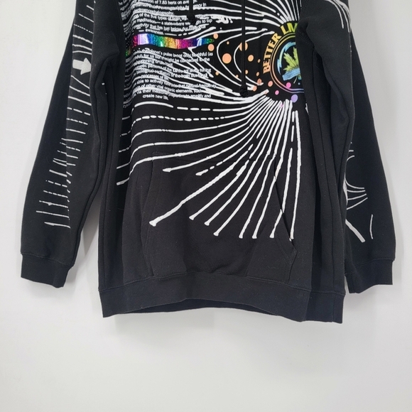 Advisory Board Crystals x Lil Wayne Men's Large Rare Carter V ABC Black Hoodie - Picture 5 of 15